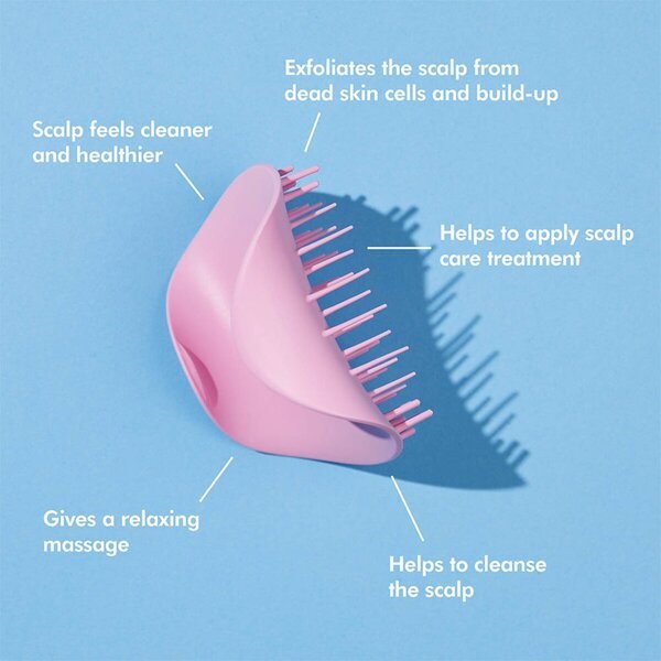Tangle Teezer galvas ādas birste<br>melna
