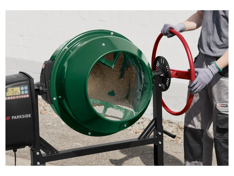 PARKSIDE® PCM 125 A1 Betongblander, 120 l, 550 W