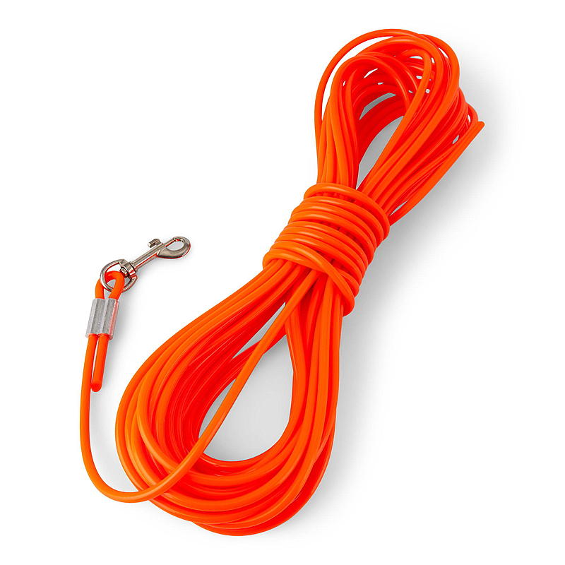 Laisse pour chien Zoozaker, 15 m, revêtement plastique