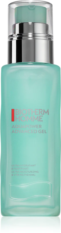 Gel hidratante Biotherm Homme Aquapower Advanced para pele normal e mista.