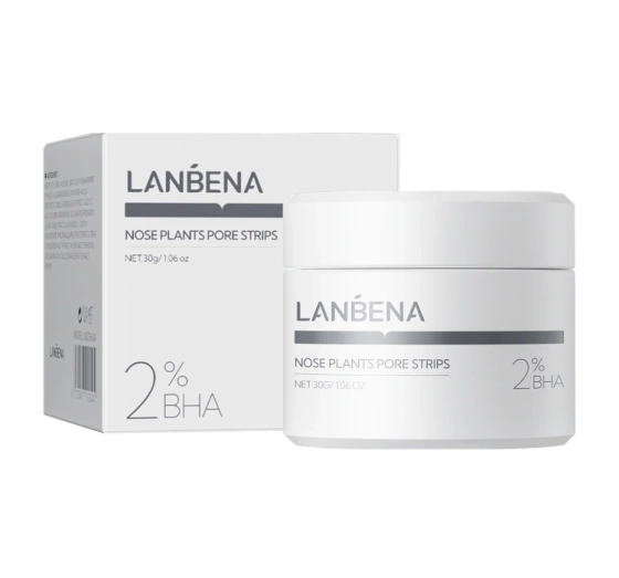 Lanbena Nose Plants Pore Strips 2% BHA maseczka na nos 30 g