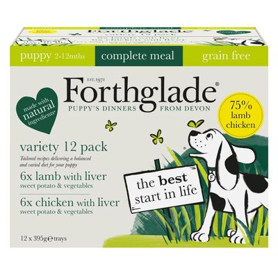 Forthglade Alleinfuttermittel getreidefrei für Welpen – Lamm & Huhn
