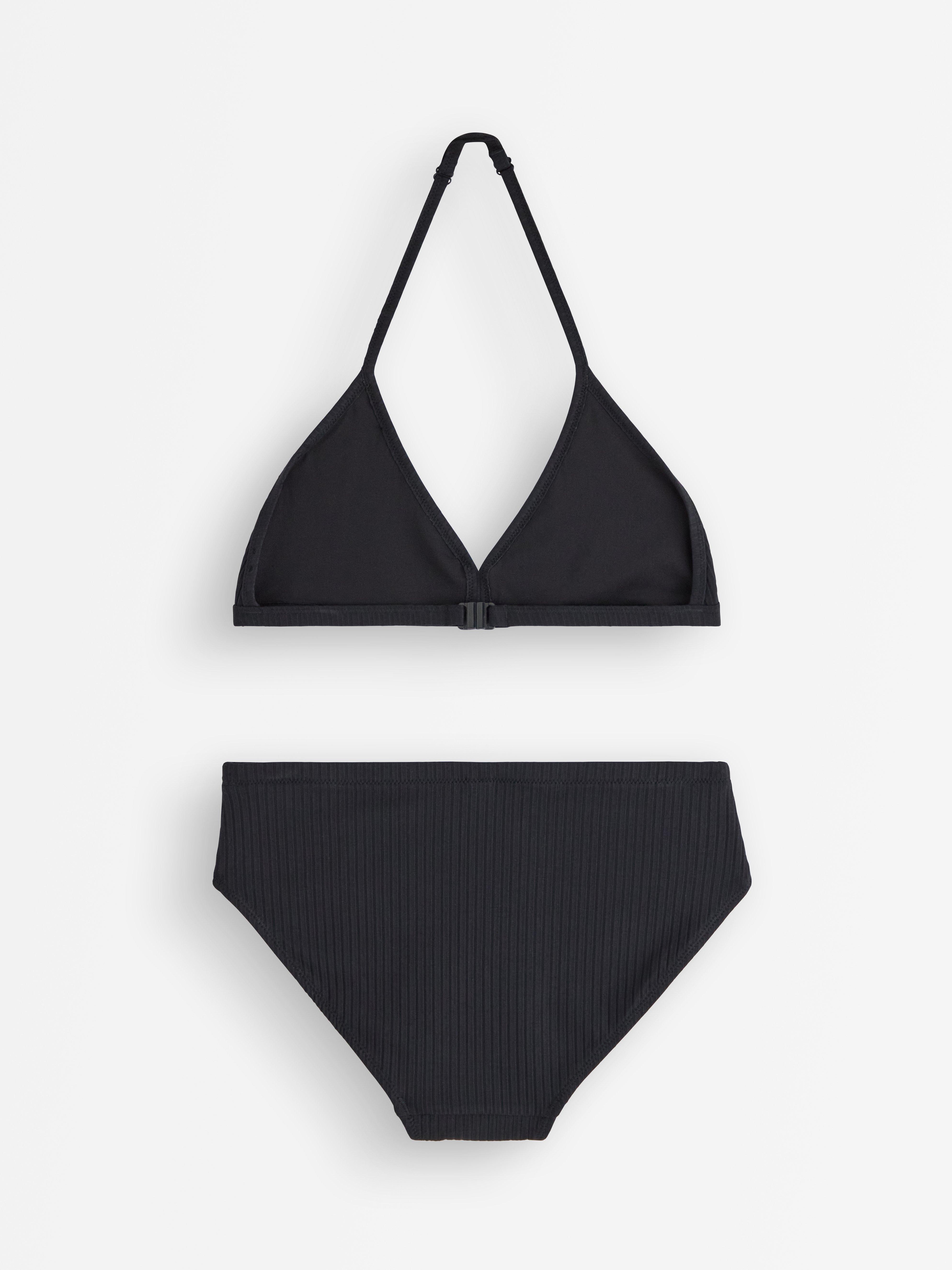 Set bikini Ribbat Negru