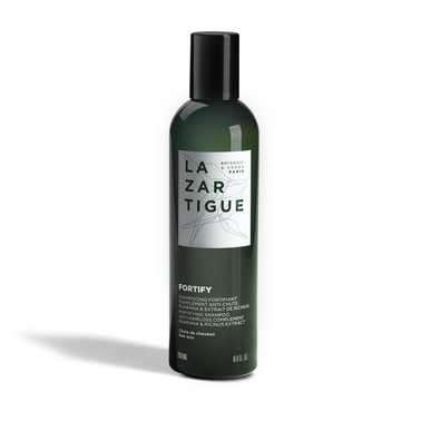Lazartigue Fortify Shampooing Complement -hiustenlähtöä ehkäisevä vahvistava ja hiustenlähtöä ehkäisevä shampoo hauraille hiuksille 250 ml 250 ml