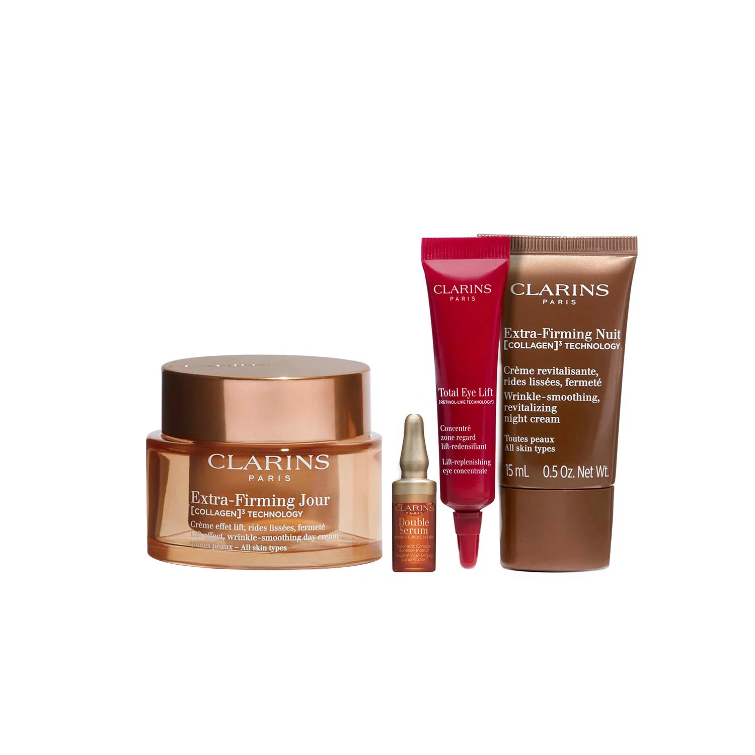 Extra-Firming COFANETTO Rituale Extra-Firming - Cofanetto Lifting, Crema viso giorno lifting, Tratt.notte lifting viso , Tratt.anti borse e occhiaie, Siero viso effetto globale