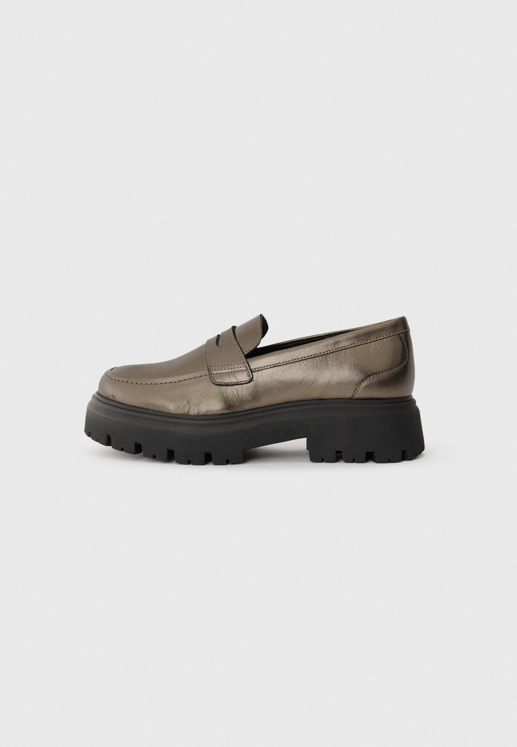 Anna Field Slip-ons - gunmetal