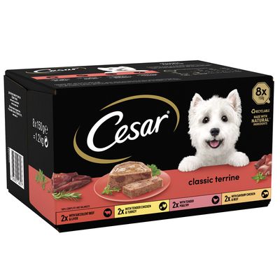 Míchané balení Cesar Classic Terrine