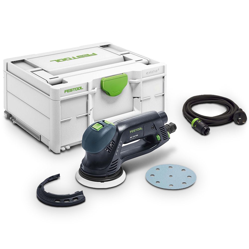 FESTOOL 125 mm 500 W RO 125 ROTEX 3-in-1 Exzenterschleifer Plus 576031