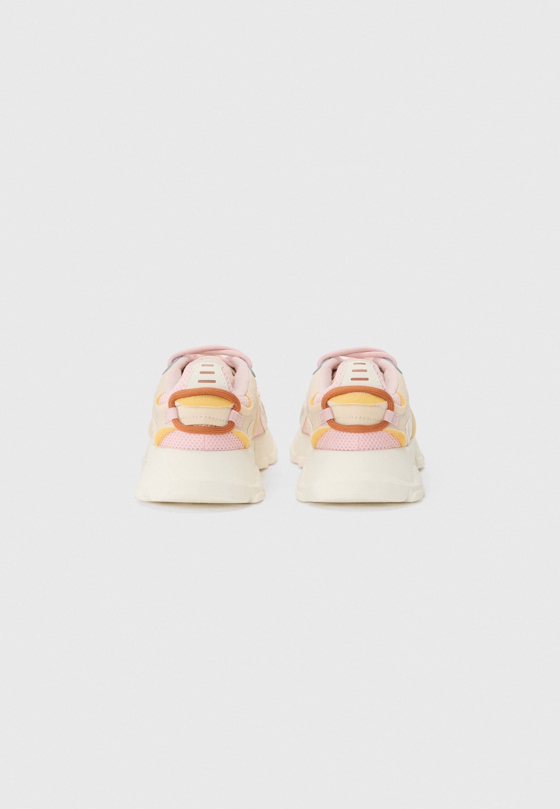 Lacoste JUNIOR L003 NEO UNISEX - Scarpe da ginnastica - rosa/marrone
