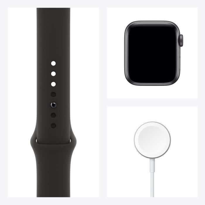 Apple Watch SE GPS + Cellular - Cassa in alluminio grigio siderale da 40 mm - Cinturino nero (2020) - Ricondizionato - Ottime condizioni