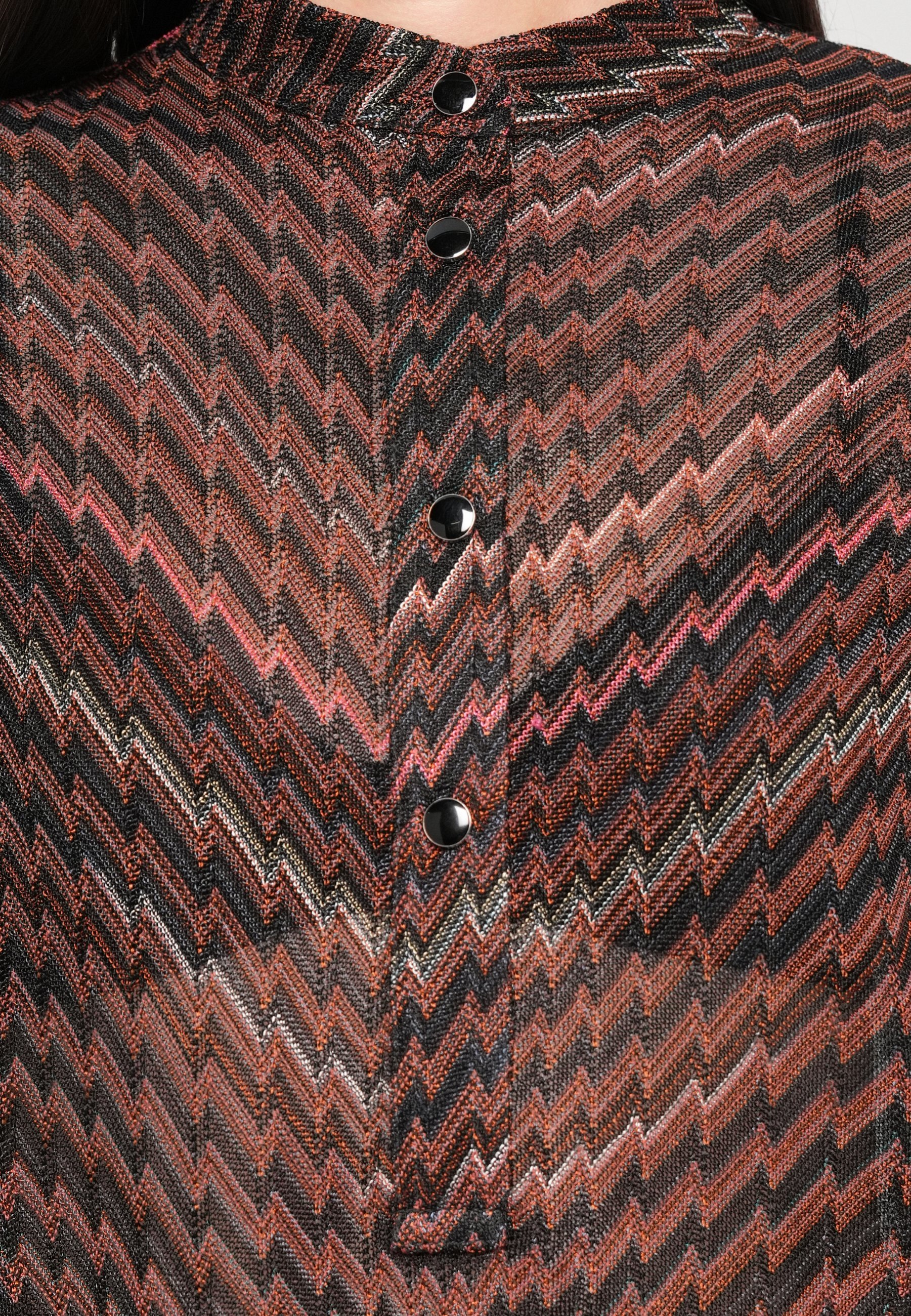 Chemisier Missoni à boutons - noir et marron