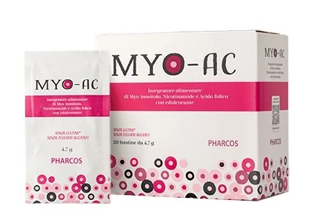BIODUE Myo-Ac Pharcos 20 sachets 4,7 g Acne-ondersteuning voor mensen met PCOS