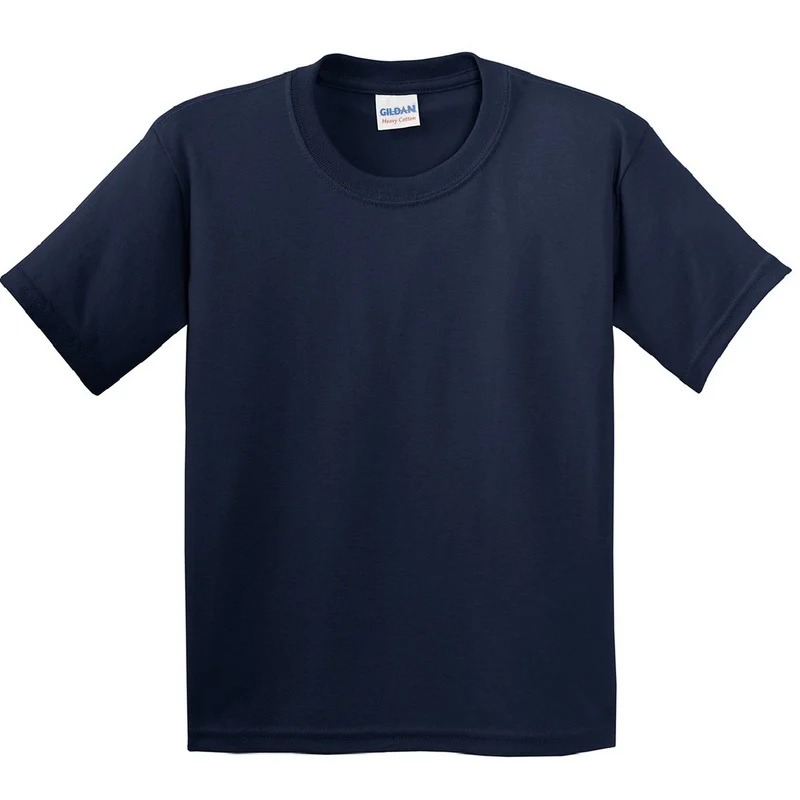Tricou Gildan Basic cu mânecă scurtă, din bumbac gros