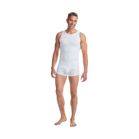 Regatas, brancas, conjunto de 3