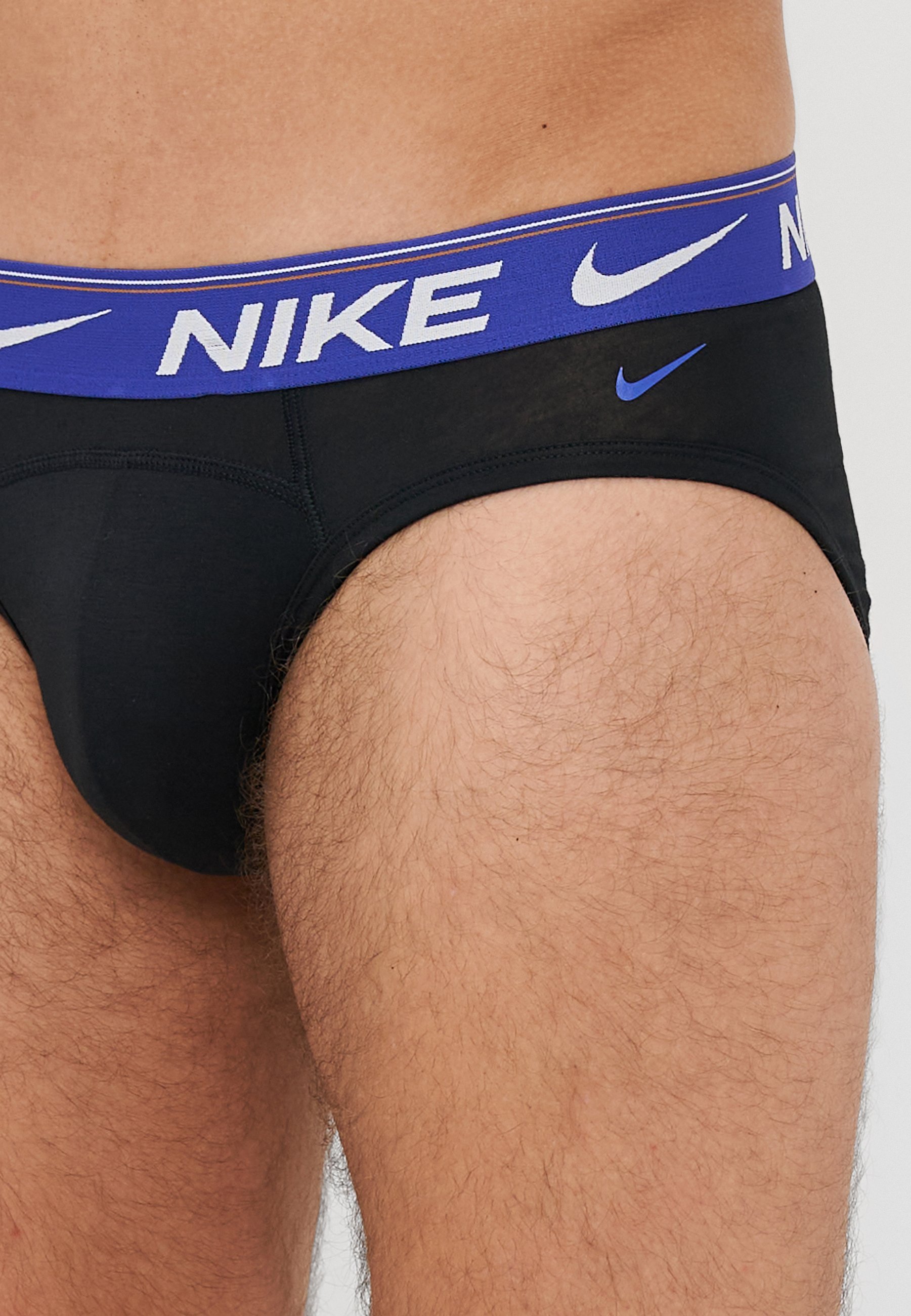 Nike Unterwäsche Hüftslips 3er-Pack – Slips – Schwarz/Evergreen Aura/Deep Night/Schwarz