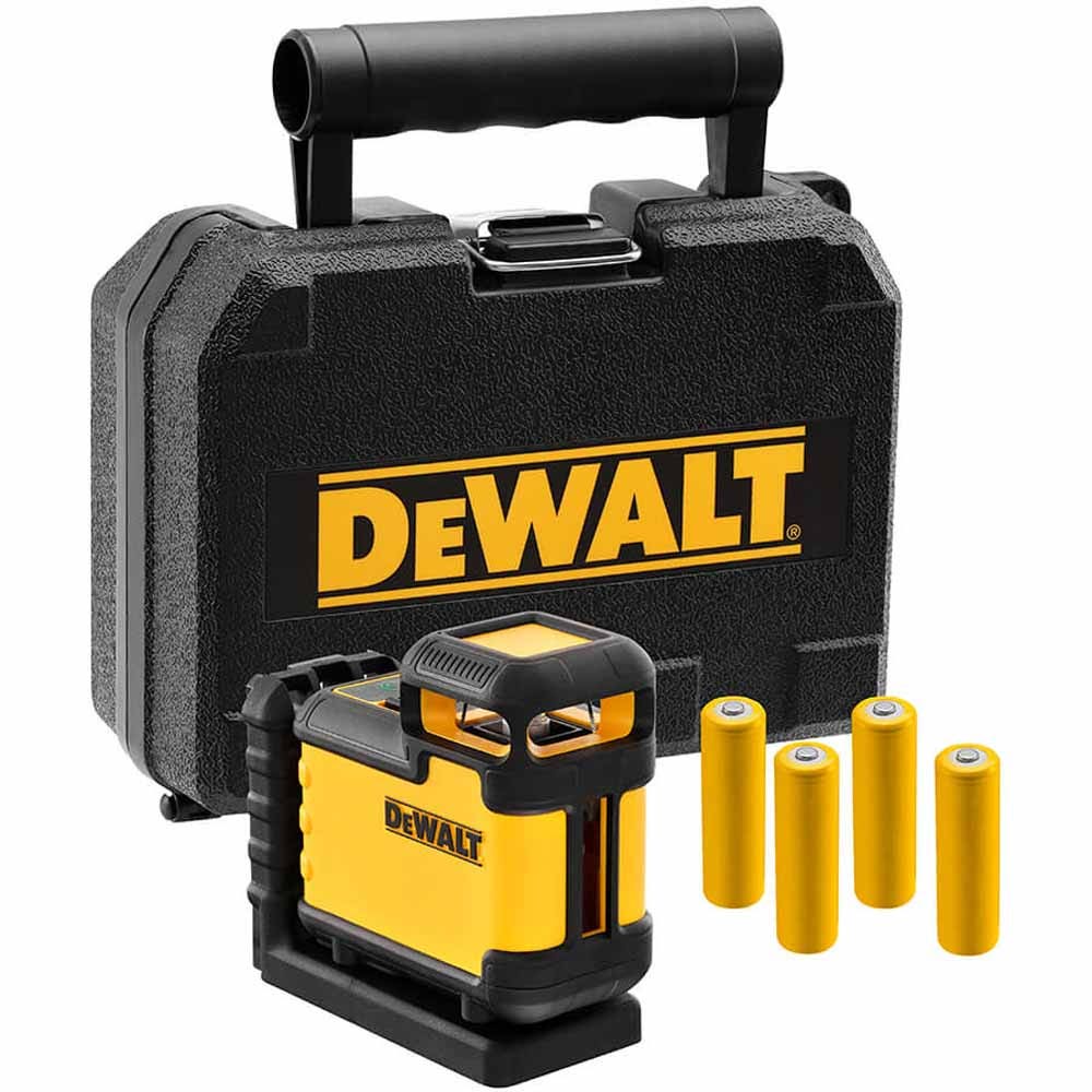 Laser de linha cruzada de feixe verde de 360 graus DEWALT DW03601CG-XJ
