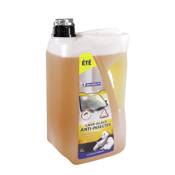 MICHELIN Summer Windshield Washer Fluid - Insect Repellent - 4L