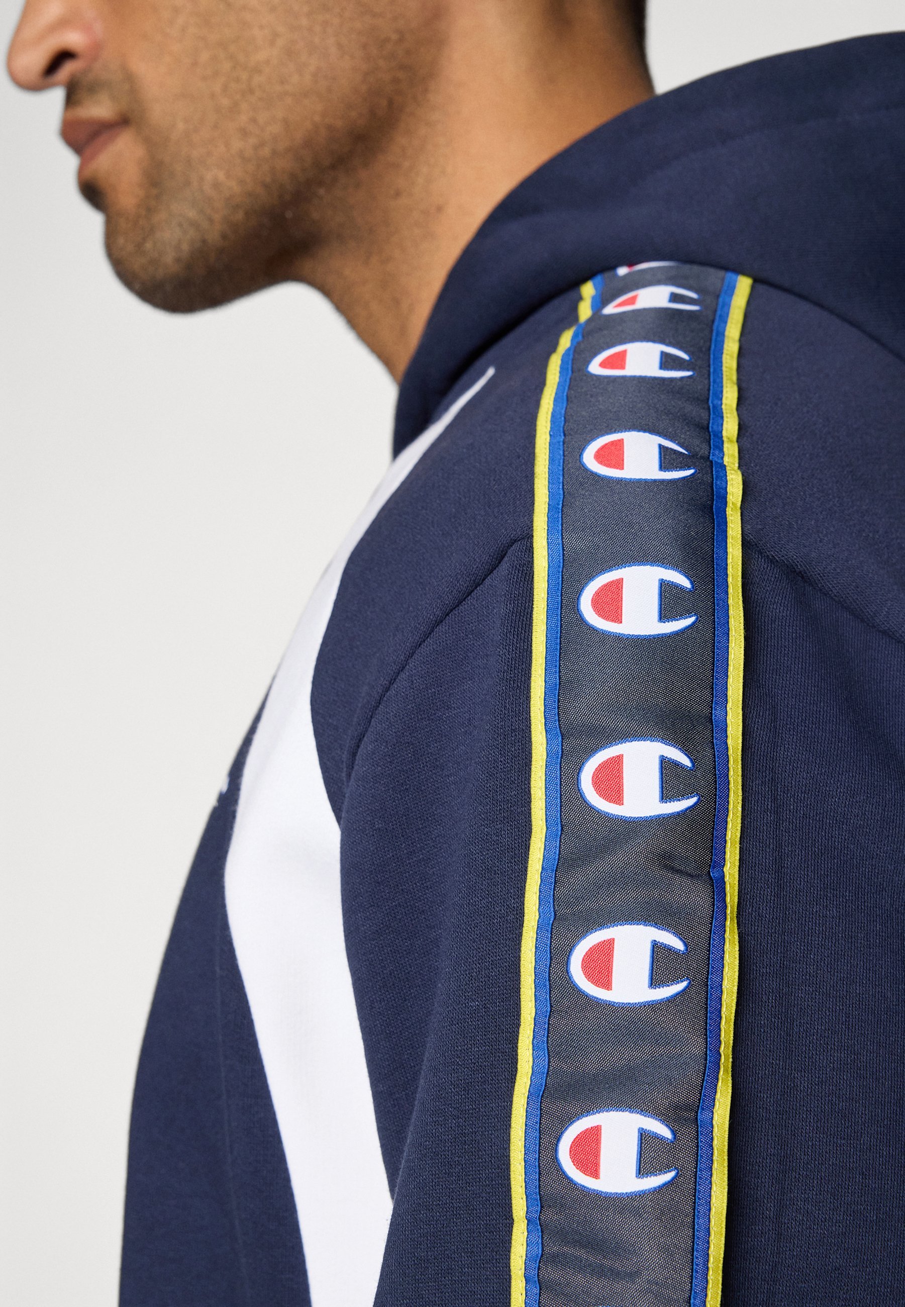 Champion SPORT HERITAGE FULL ZIP HOODIE - Sweatshirt met ritssluiting - donkerblauw