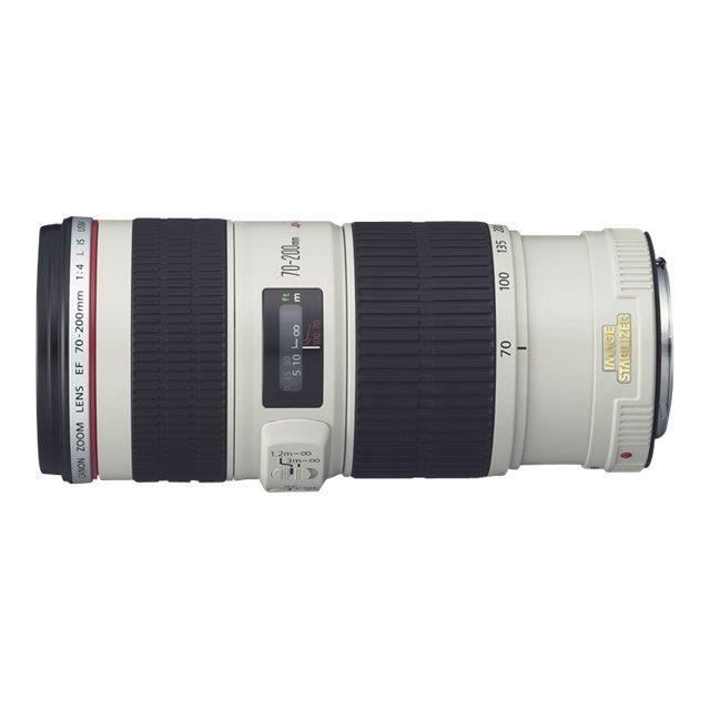 Canon EF - Téléobjectif zoom - 70 mm - 200 mm - f/4.0 L IS USM - pour SLR numérique