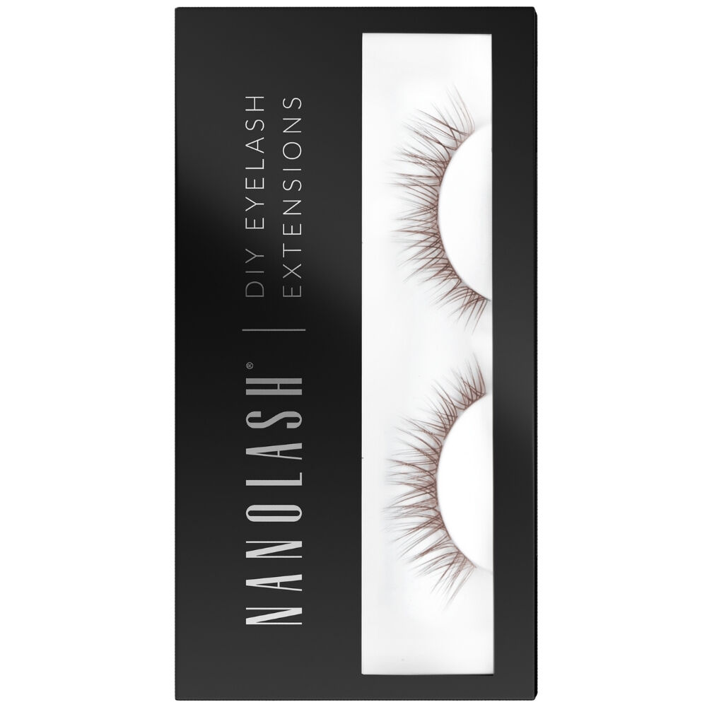 Extensions de cils Nanolash à faire soi-même, marron