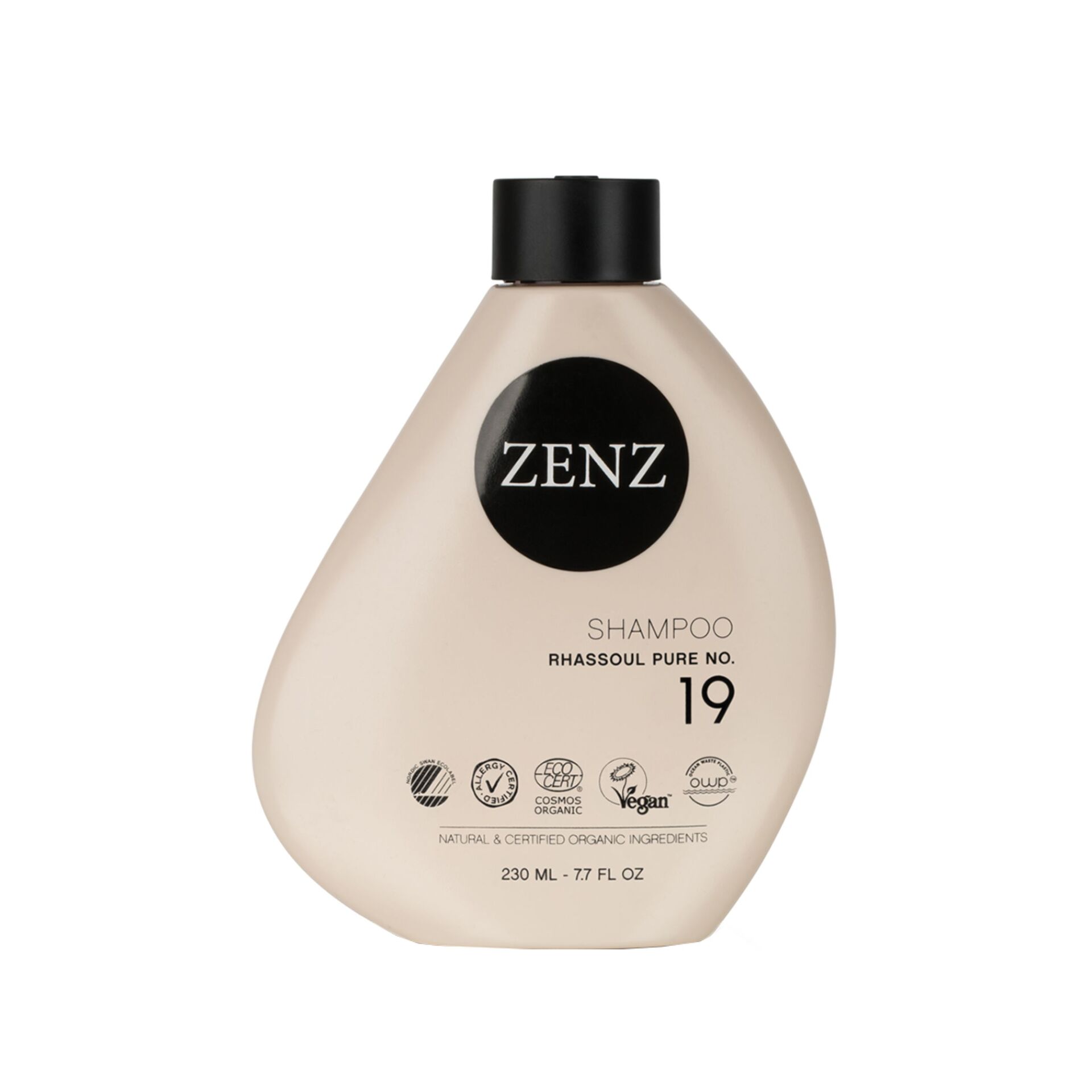 Rhassoul Pure sampon No. 19 230 ml - Zenz Organic