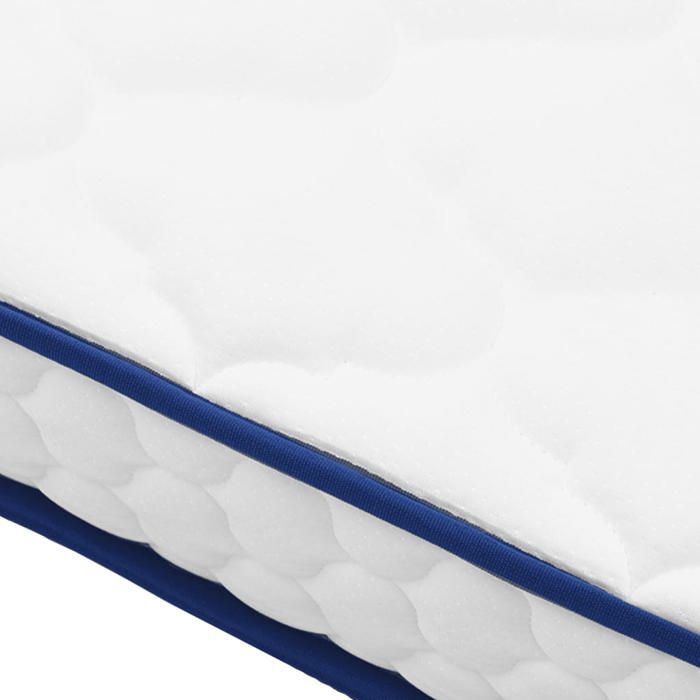 Colchón - vidaXL - Espuma viscoelástica - 200x180 cm - 17 cm - Blanco