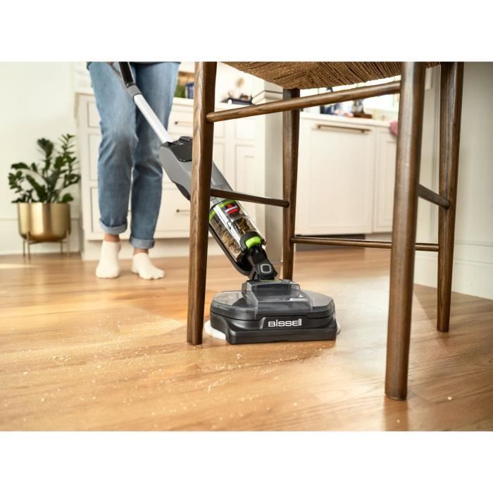 BISSELL SpinWave + Vac Pet Select - Aspirapolvere/Pulitore senza fili - 25,9 V - 3 modalità - 70 min