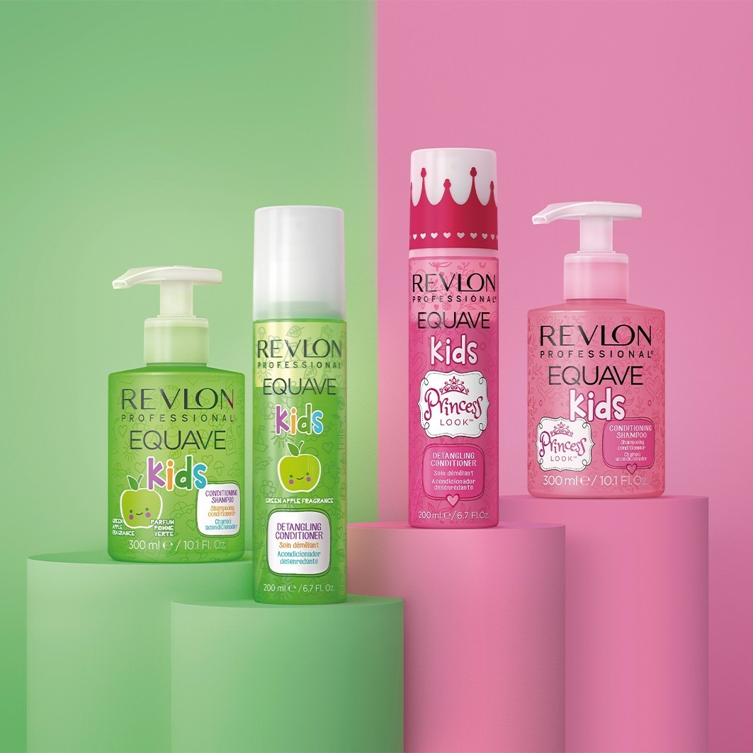 Revlon Professional Conditioner Kids obuolių skonio kondicionierius vaikams, 200 ml