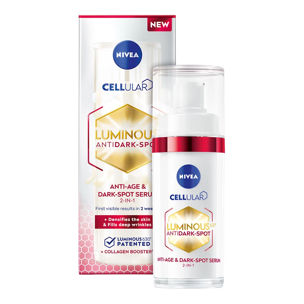 Ser luminos anti-îmbătrânire și anti-pete brune 30 ml - NIVEA