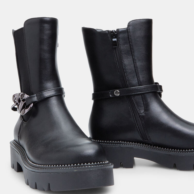 Bata Red Label damskie botki z łańcuszkiem