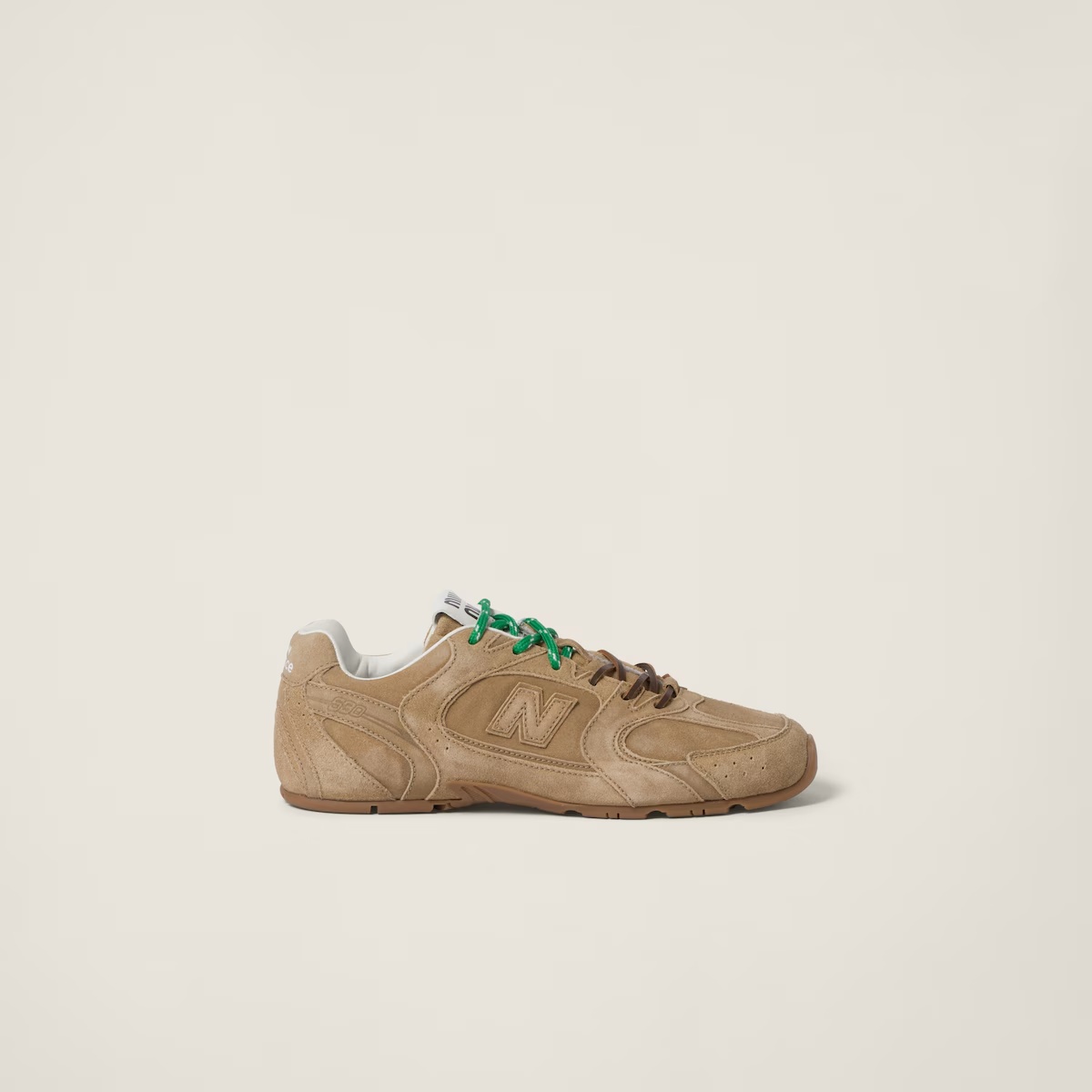 New Balance X Miu Miu 530 SL suede sneakers Ecru