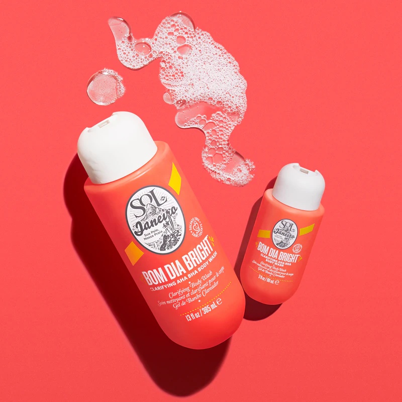 Sol de Janeiro Bom Dia™ Bright Body Wash piling gel za prhanje z gladilnim učinkom
