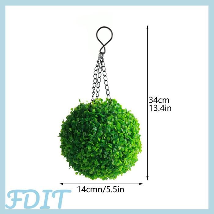 GOTOTOP Lumière à énergie solaire Lampe solaire de Patio, Simulation de plante en pot, lumières d'herbe jardin gazon