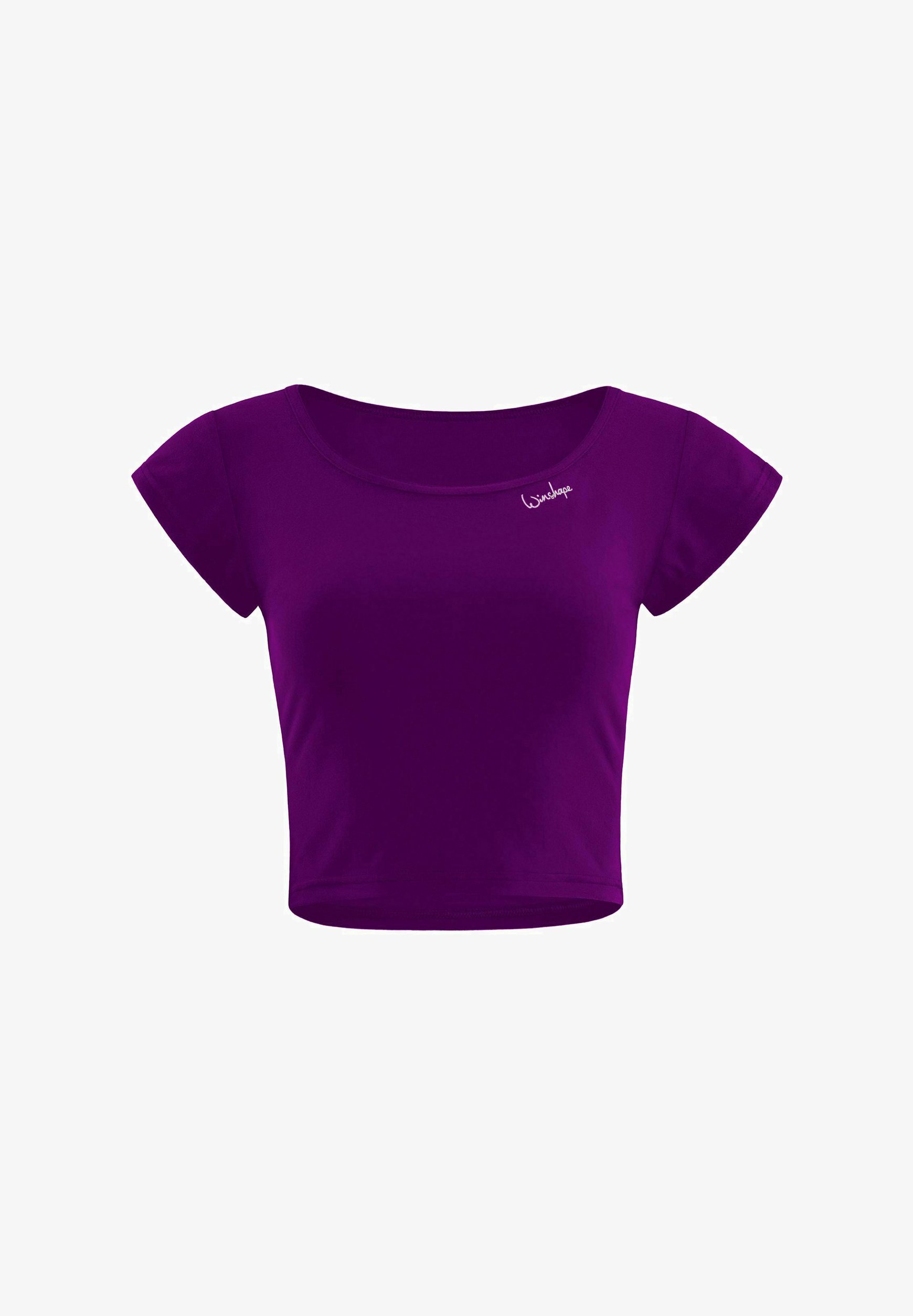 Winshape FUNCTIONEEL LICHT EN ZACHT KORT T-SHIRT - Sport T-shirt - donkerpaars