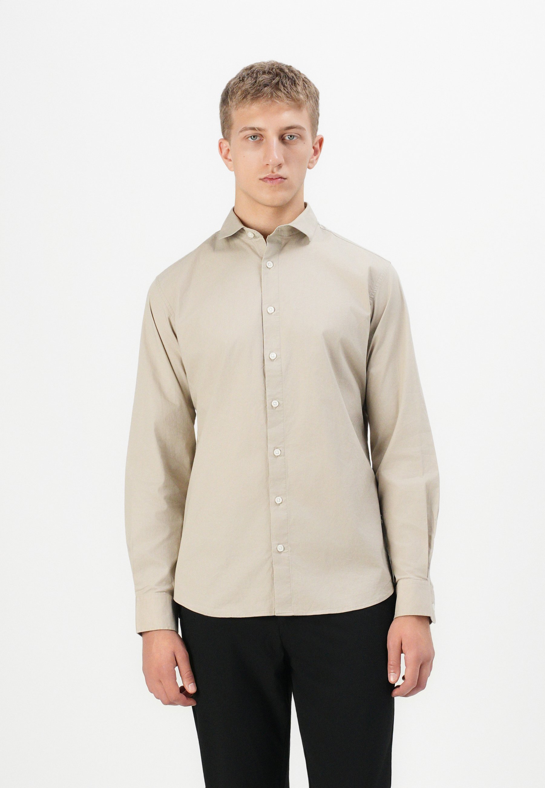 Jack & Jones PREMIUM JPRBLAJAXON - Cămașă - bej