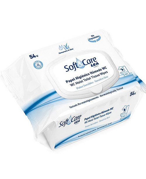 Soft&Care mitrā tualetes papīra iepakojums Personīgā higiēna