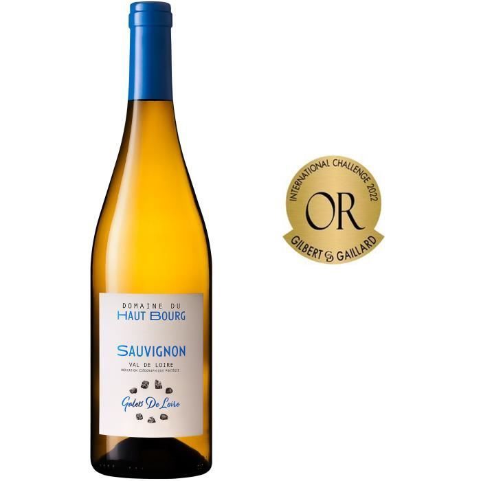 Domaine du Haut Bourg Sauvignon - Vino blanco del Valle del Loira x6