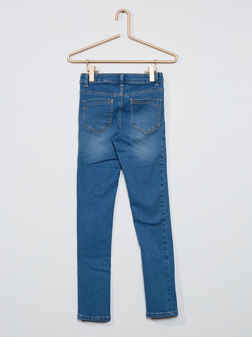 Super skinny jeans - slankere pasvorm - blauw