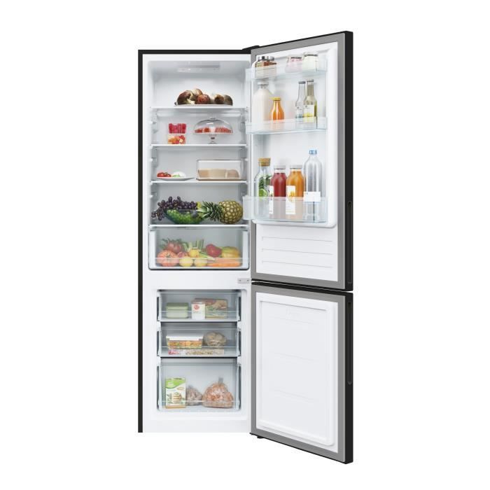 Frigorifero combinato CANDY - CCT3L517EB - Classe energetica E - 260 L - 39 dB - Nero