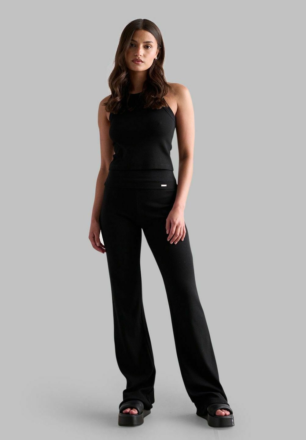 aim'n® EASE RIBBED - Broek - zwart