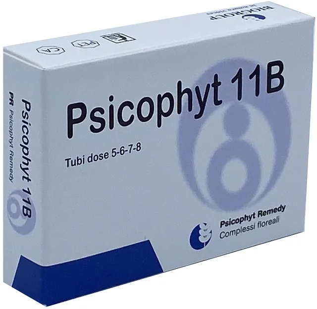 BIOGROUP Psicophyt Remedy 11 B 4 Röhren mit Kügelchen