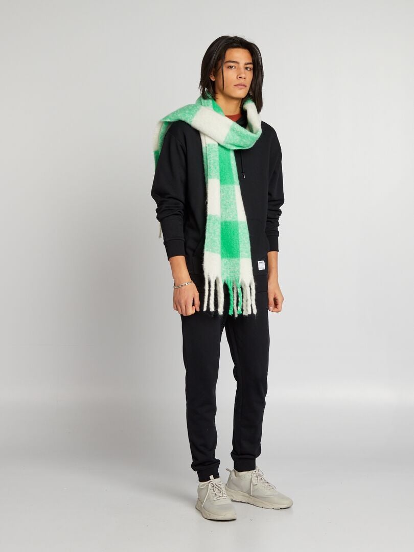 Eenvoudige effen joggingbroek - zwart