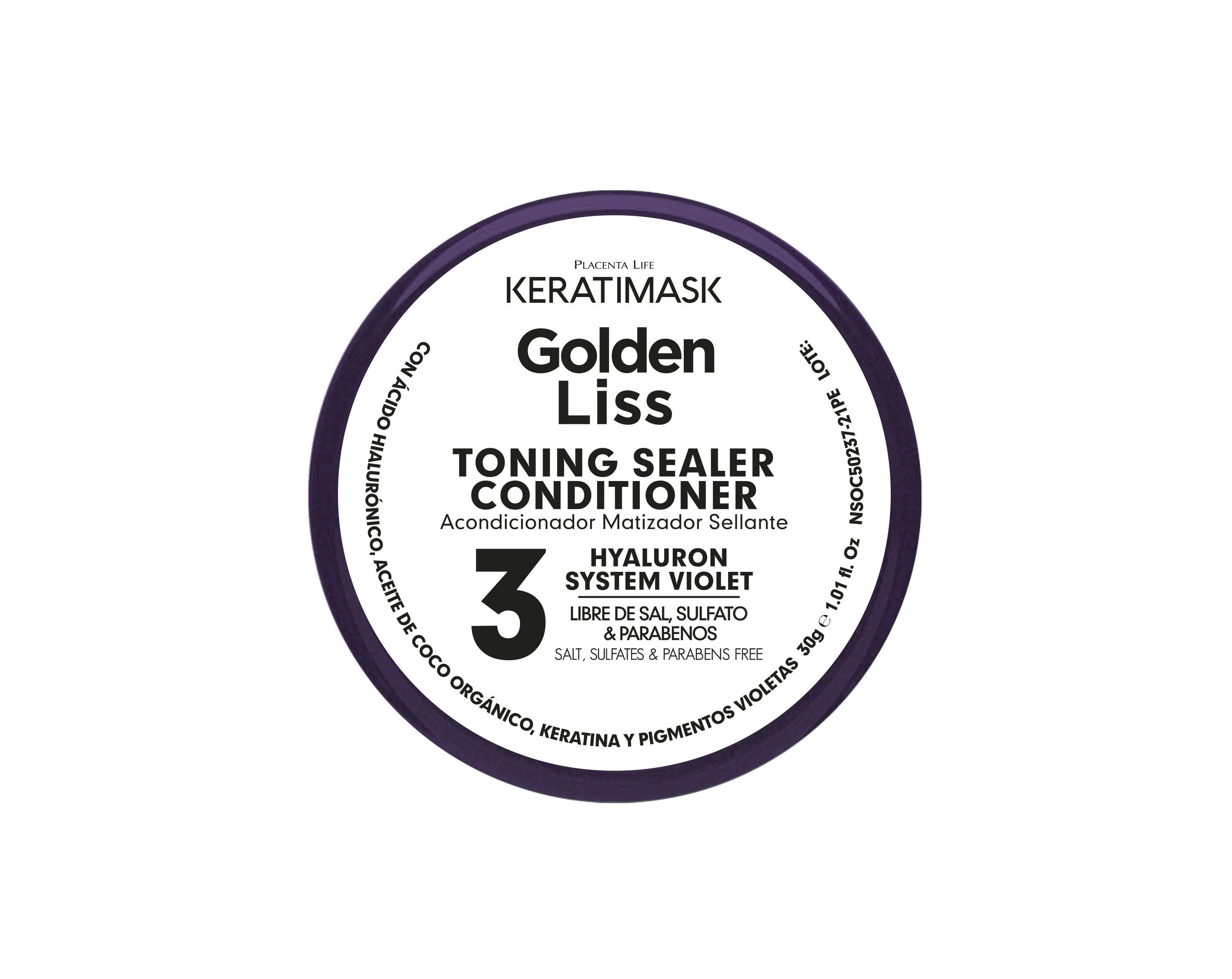 Keratimask Golden Liss третман за заглађивање косе Уља и третмани за косу