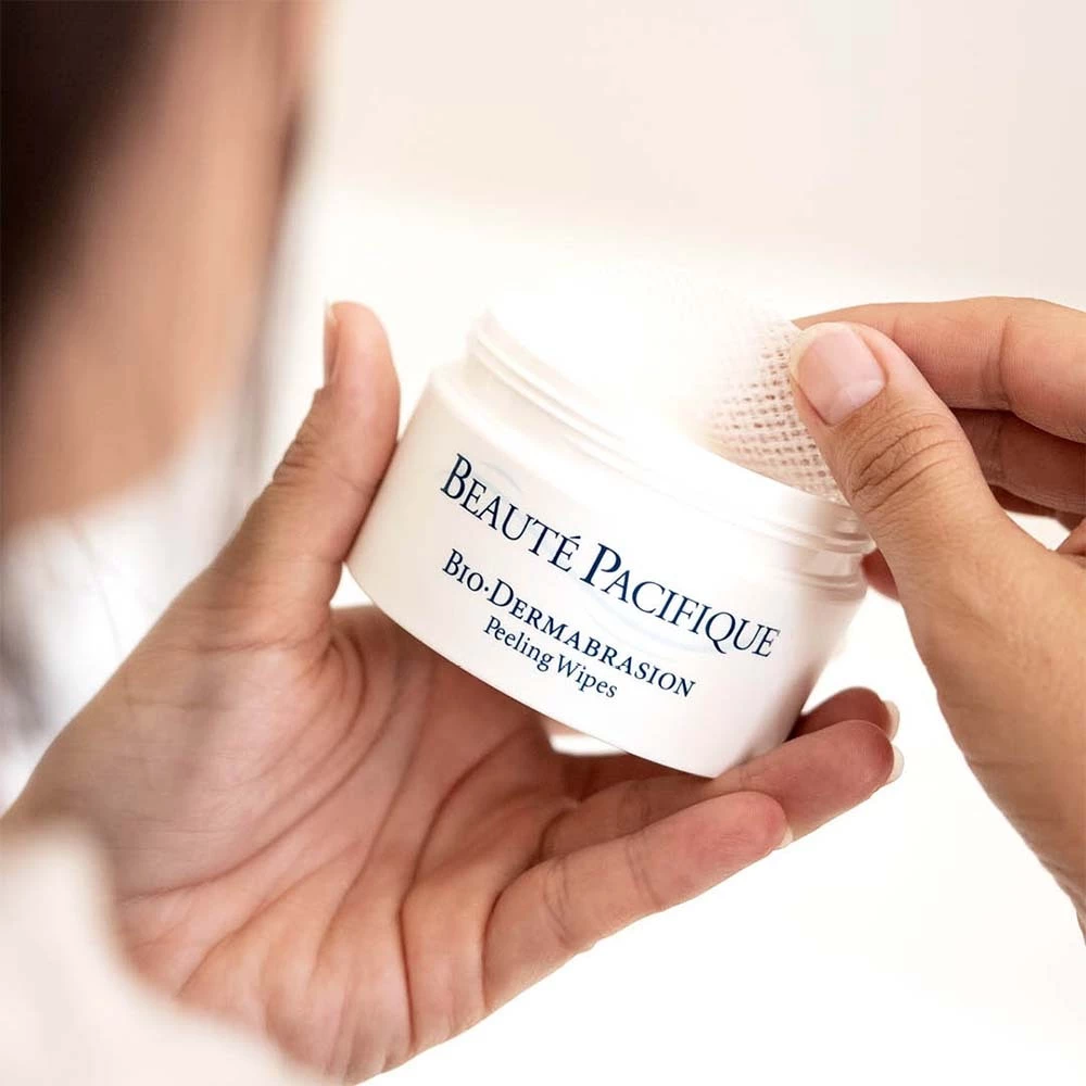 Șervețele exfoliante cu dermabraziune bio - Pacific Beauty