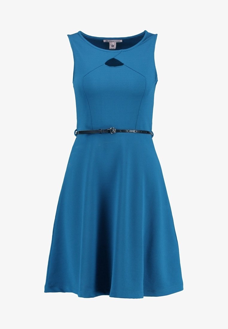 Robe Anna Field Jersey - turquoise
