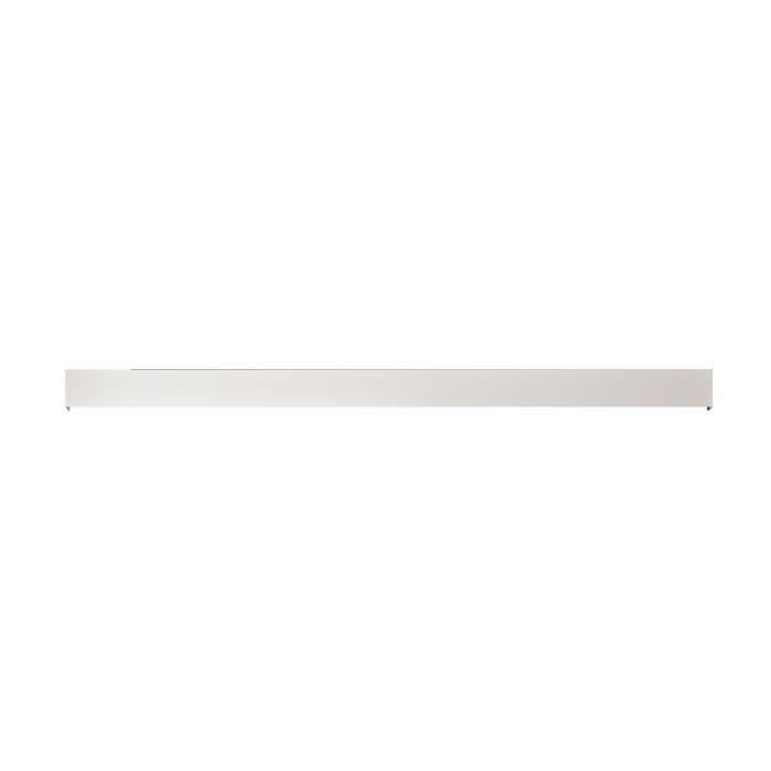OPTIMUM - Kit para puerta corredera + riel + embellecedor listo para pintar - 204 x 83 x 4 cm (alto x ancho x profundidad) - Blanco