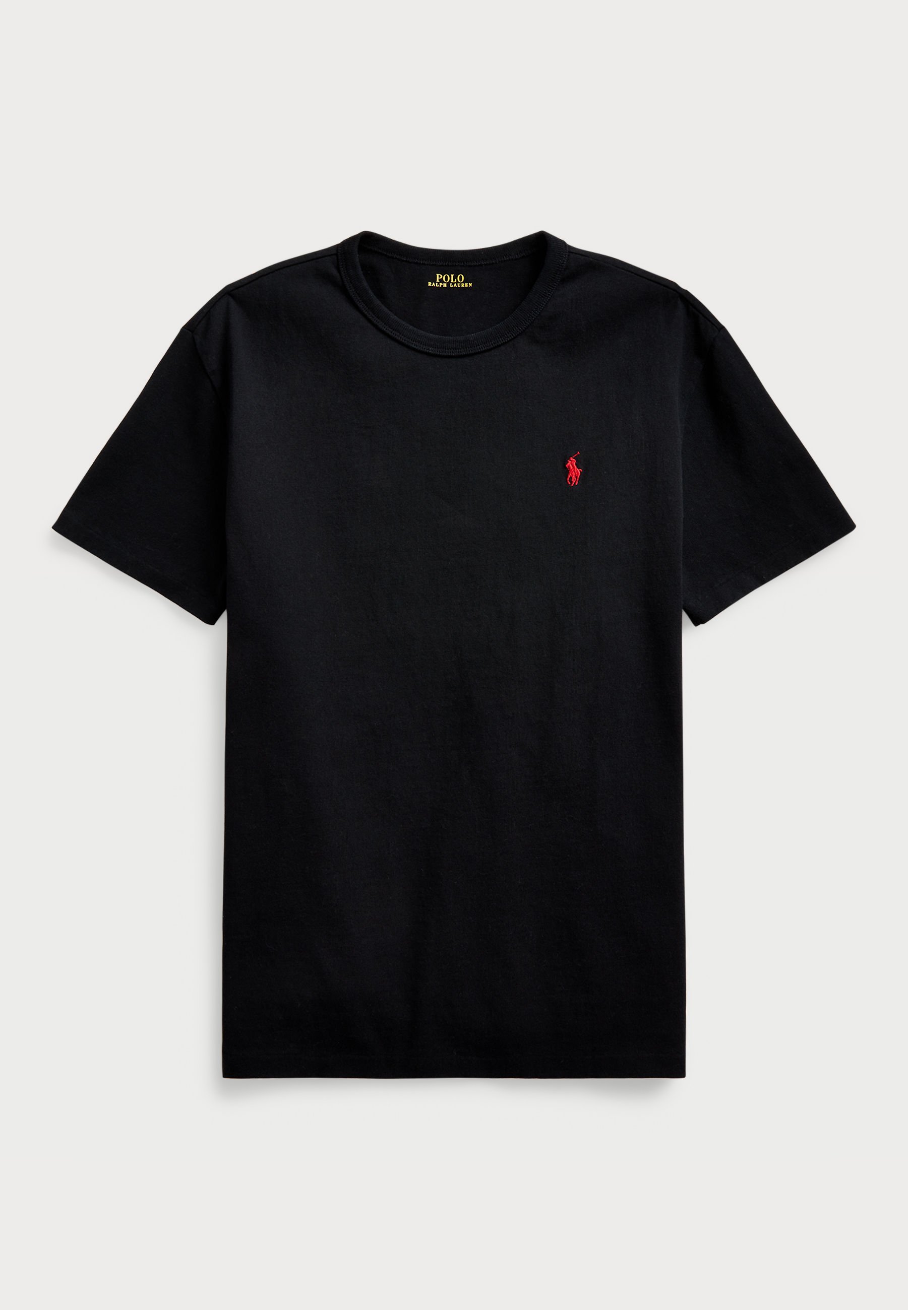 Polo Ralph Lauren T-shirt classique en jersey épais - T-shirt basique - noir