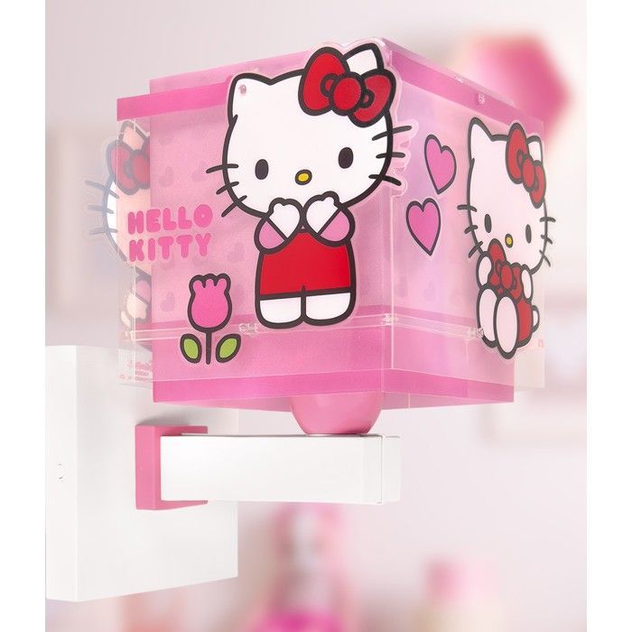 Dalber Applique murale pour enfants Hello Kitty enfants