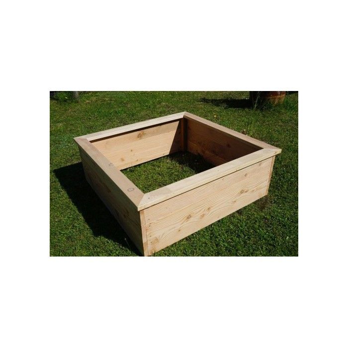 Douglas Fir Raised Garden Bed Kit – 3 Sizes Available 120x120 cm