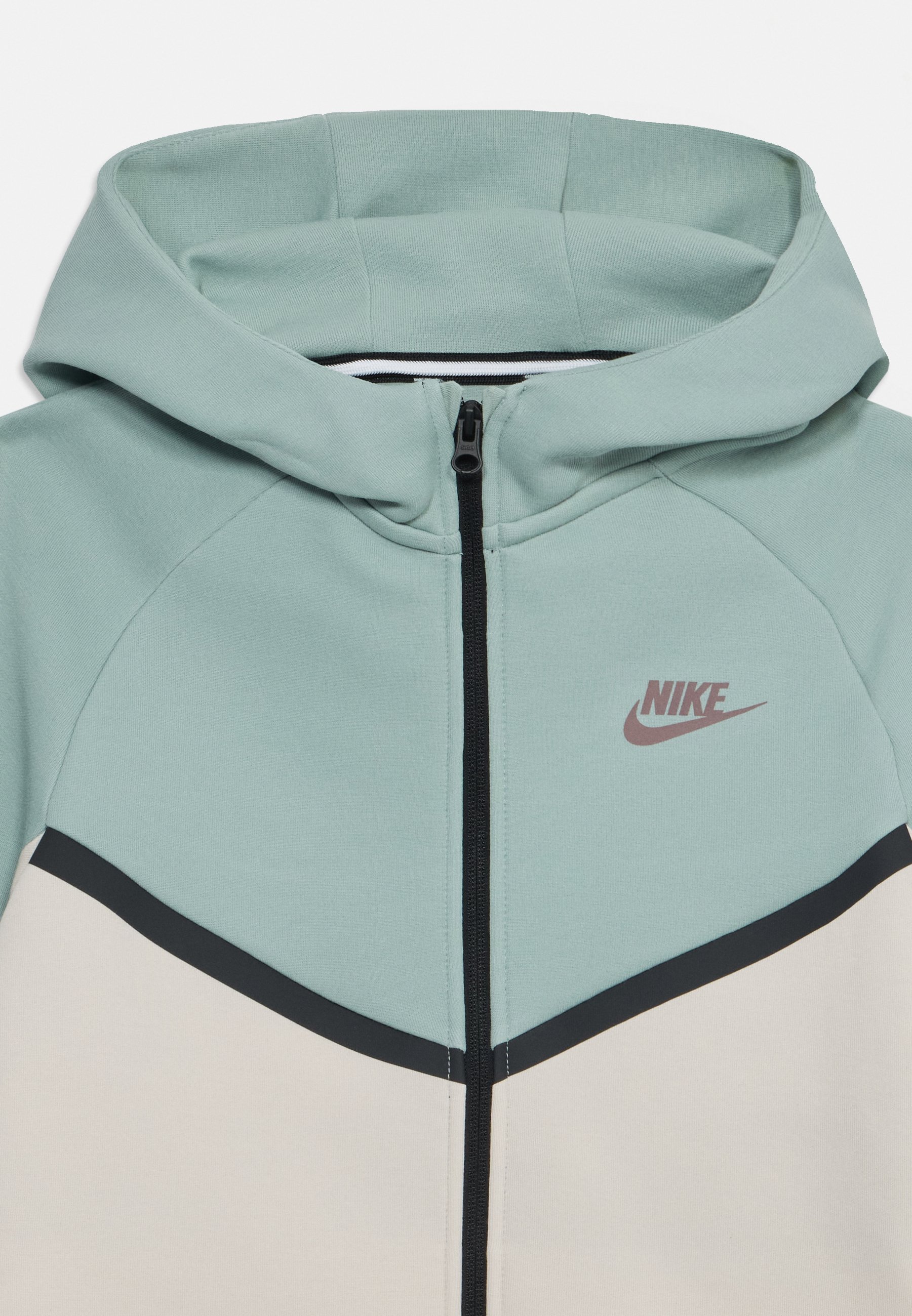 Nike Sportswear UNISEX - Sweatshirt met rits - dusty sage/orewood brn/plum eclipse